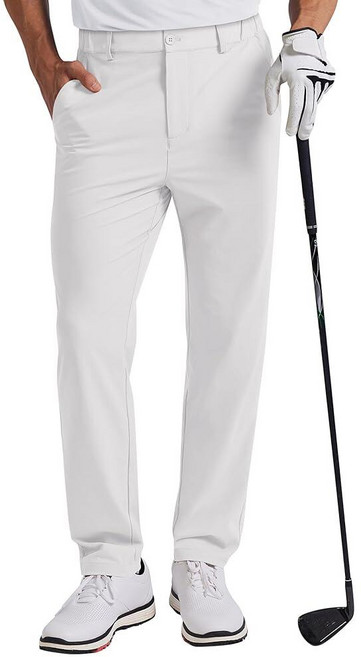 COOFANDY 남성용 골프 바지 76.2cm/81.3cm/86.4cm(30인치)/81.3cm(34인치) 스트레치 작업 드레스 팬츠 가볍고 빠른 건조 편안한 바지 포켓 4개