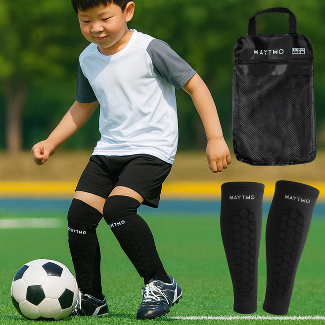 소프트 신가드 축구 정강이 종아리 보호대 어린이 아동 유아 키즈 주니어 성인 초등학생 초등 S M L XL 3세 4세 5세 6세 7세, 블랙