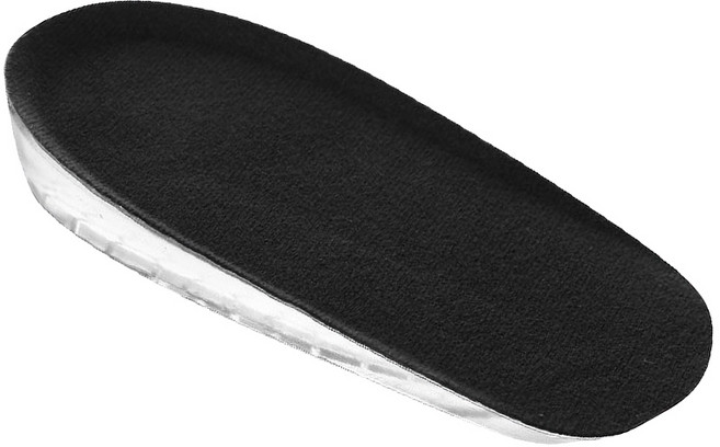 올리보 젤 실리콘 반깔창 뒤꿈치 충격흡수 미끄럼방지 재사용 키높이 깔창