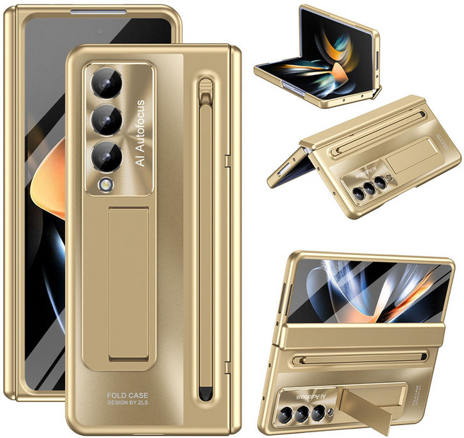 HEZO헤조 Z폴드 힌지보호 풀커버 범퍼 케이스 S펜 포함