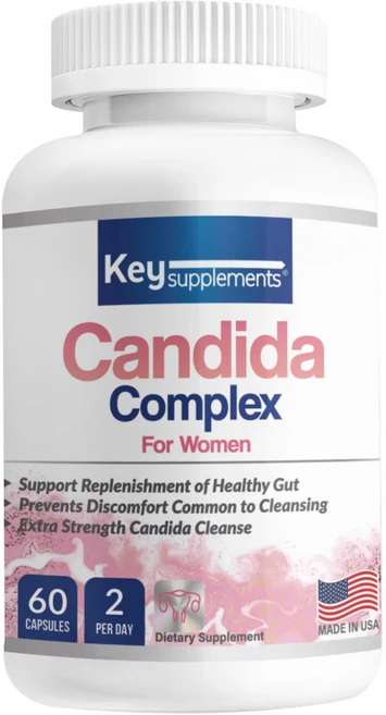 키서플리먼트 칸디다 서포트 11가지 자연 성분 오레가노 알로에 유산균 등 11가지 여성건강 발란스 영양제, 1개, 60정 - 쿠팡