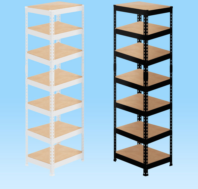 스피드랙 7단선반 300 300 2100 렉 조립식 앵글 창고 베란다 경량랙, 400 x 400