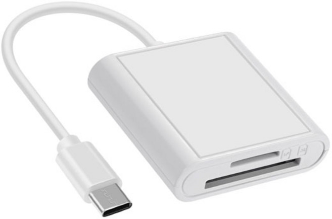 Coms IH728 USB Type C 카드리더기/TF카드 + SD카드 멀티리더, 선택없음, 1개, 선택없음