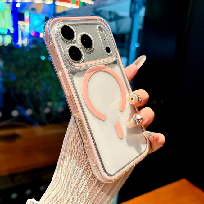 아이폰 17 16 15 프로 프로맥스 맥세이프 낙상 방지 핸드폰케이스 컬러 투명