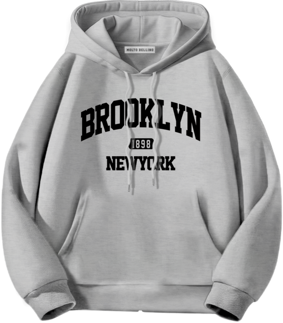 몰토벨리노 ST 브룩클린1898 오버핏 후드티
