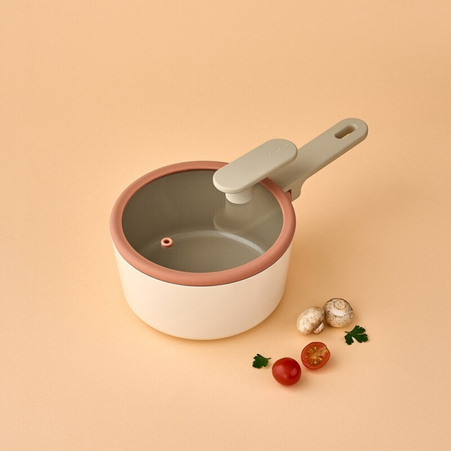 [본사직영] 락앤락 슈트브릭 IH 편수냄비 18cm (CAS1855IH), 브릭, 1개