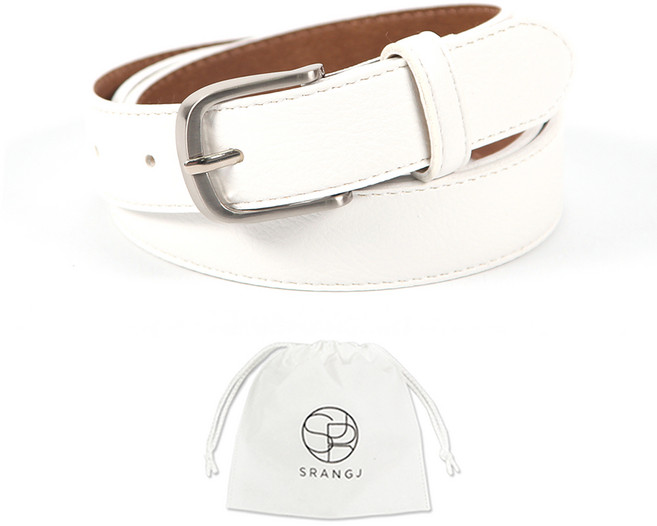 에스랑제이 여성 청바지 정장 캐주얼 비조 벨트 + 더스트백