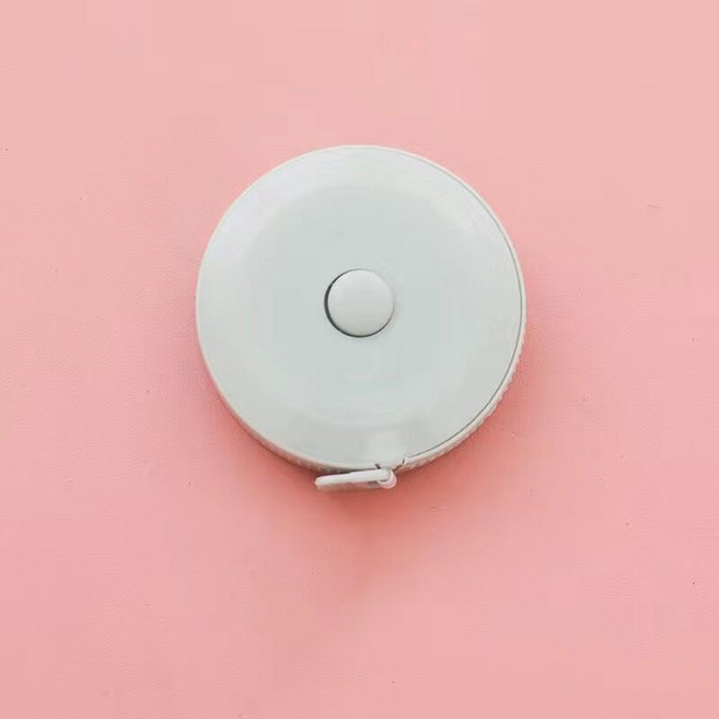 簡約隨身軟皮尺 測量三圍腰圍 裁縫尺 量尺 捲尺, 炫彩藍（1個裝）,1.5米, 1個