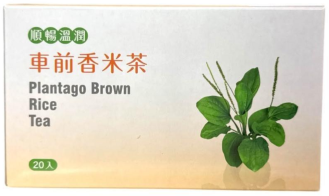 大雪山農場 車前香米茶, 3g, 1盒, 20個裝