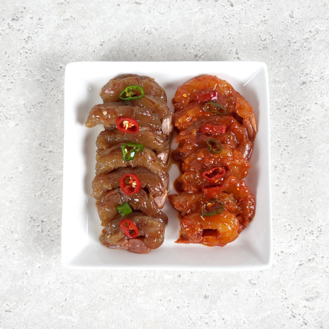 썬s 간장새우장400g+양념새우장400g 세트 400g x 2, 400g