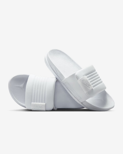 나이키 WOMEN'S OFF COURT ADJUST SLIDE SLIPPERS 발볼 발등 조절 가능 벨크로 스트랩 슬라이드 슬리퍼