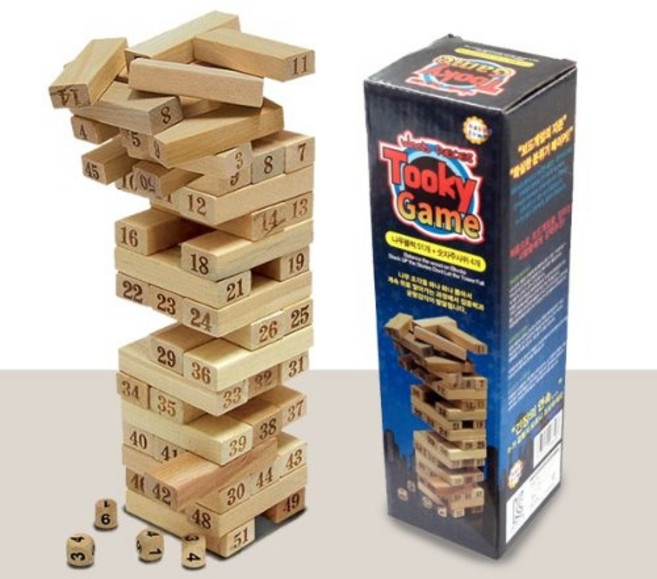 삼광문구 투키게임 원목쌓기