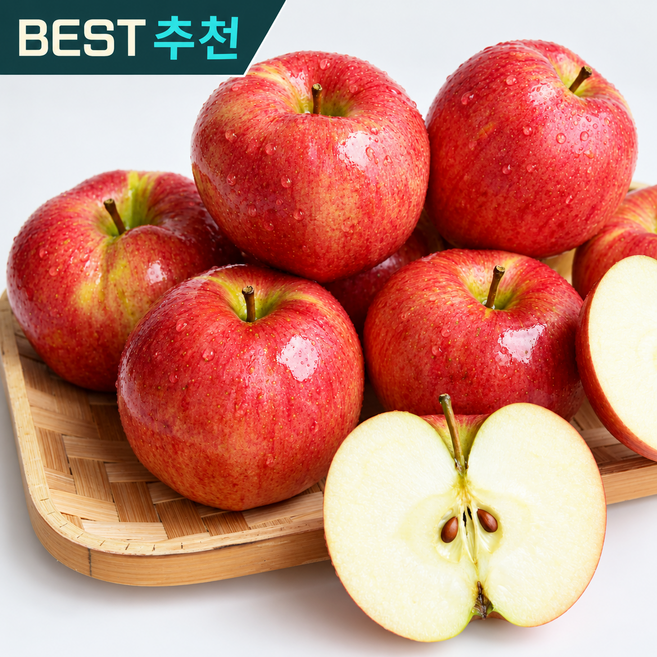 [한정수량] 아삭달콤 경북 사과 아리수사과, 1박스, 5kg (대과)