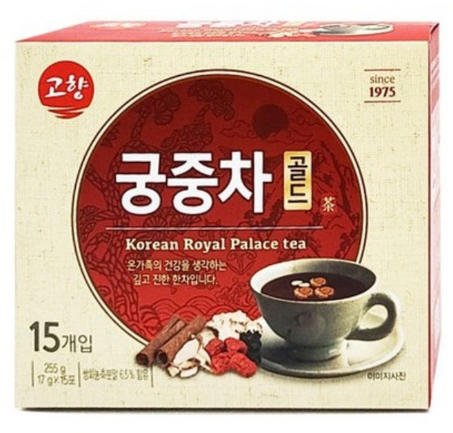 궁중차골드15T (고향 궁중차골드 15포), 17g, 1개, 1개