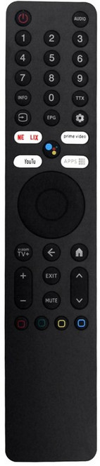 샤오미 울트라 HD 4K QLED TV Q2 용 XMRM-ML 음성 리모컨 내구성 교체 50 인치, 1개