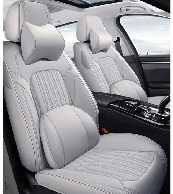 카시트커버 자동차 차량용 방석 가죽 교체 시트커버 보호매트 SF-880 앞좌석 1SET, SF-880 앞좌석1SET, 1개, 웜그레이