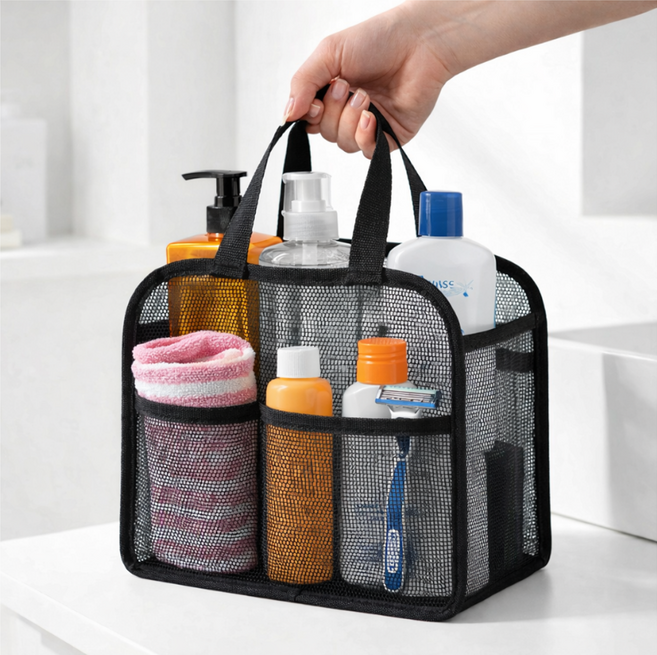 맨리브 물빠지는 목욕 바구니, 블랙