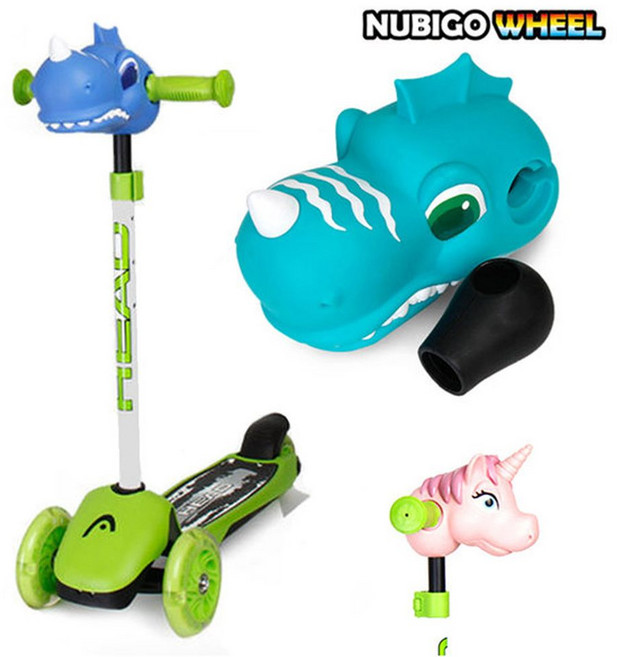 탈부착 헤드 수납용 자전거 킥보드 가능 편리한, 민트, 1개