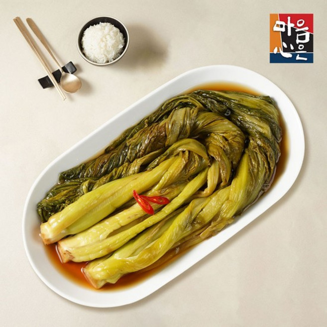 여수 갓장아찌 1kg / 익을수록 시원한, 1개