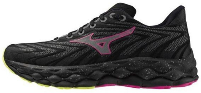 Mizuno Wave Sky 8 男 慢跑鞋 運動 休閒 美津濃 黑桃紅 J1GC240206