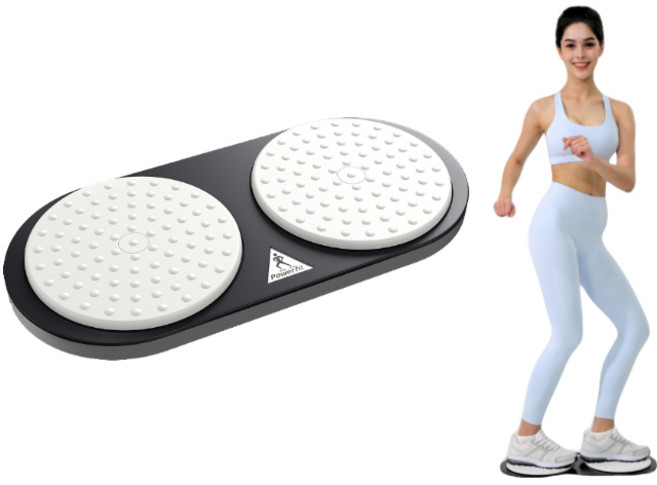 TV홈쇼핑 파워핏 슬렌더 트위스트 운동기구 복부 코어 홈트레이닝, 화이트+챠콜, 1개