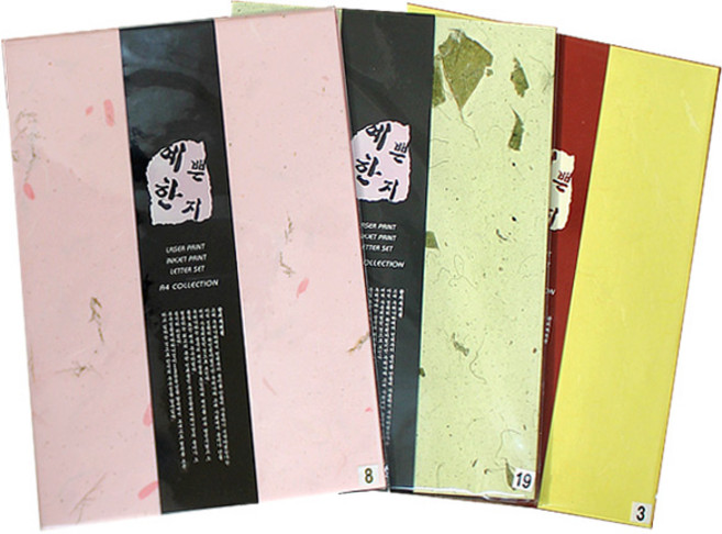 예쁜한지 A4 15매 한지 편지지, 11.연두, 1개