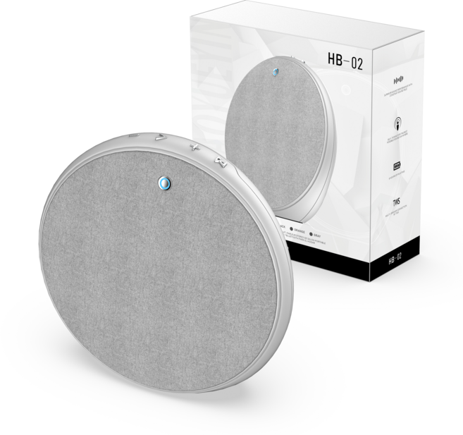 비파노 맥스 30W 무선 블루투스 스피커 고출력 프리미엄, 실버, HB-02