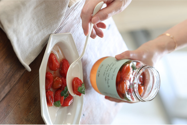 수제 토마토바질청 과일청, 1개, 380ml