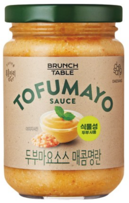 복음자리 두부마요소스 매콤명란, 190g, 50개