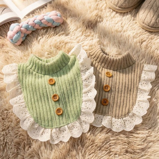 그녀의펫15 밀크티프릴베스트 /강아지옷, 1개, 말차