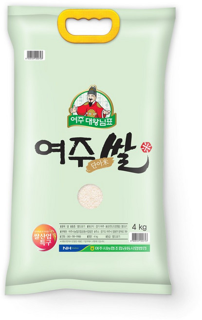 대왕님표 여주쌀, 4kg, 1개