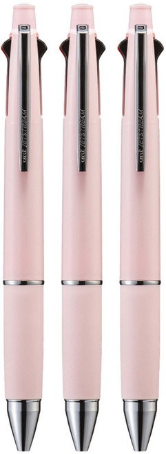 제트스트림 4&1 볼펜 0.38mm, 소프트 핑크, 3개