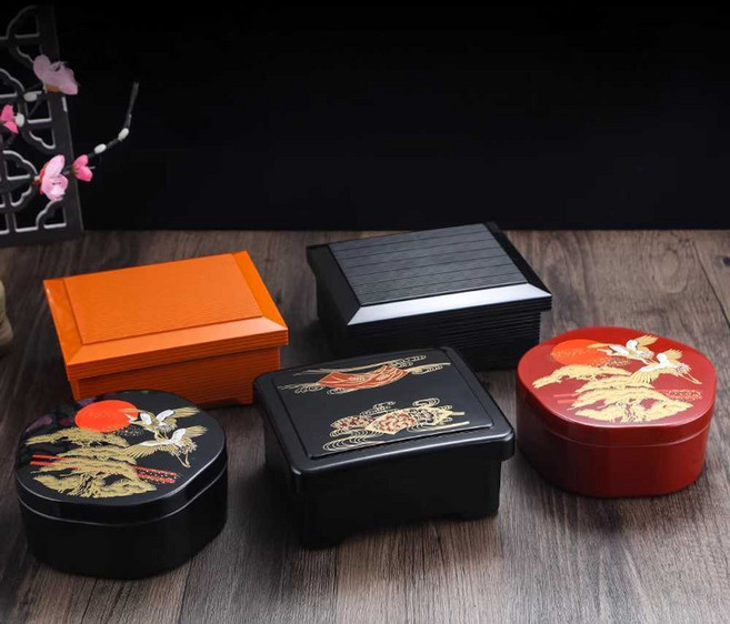 이자카야 밥 용기 뚜껑있는밥그릇 식기 히츠마부시 공기 초밥, 1개, 14. 헤무춘칭