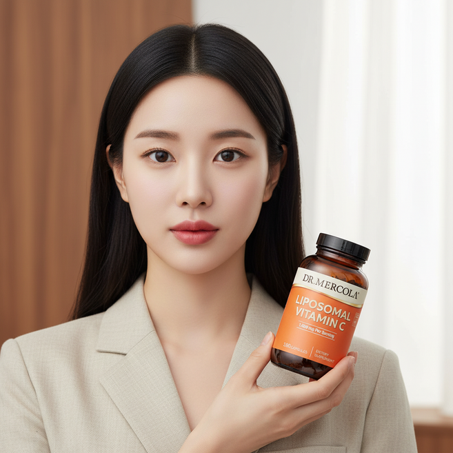 Dr. Mercola Liposomal Vitamin C 500mg 닥터 머콜라 리포소말 비타민C 180캡슐, 180정, 1개