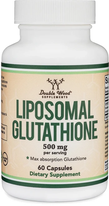더블우드 리포조말 리포소말 글루타치온 500mg 60캡슐, 60정, 1개 - 쿠팡