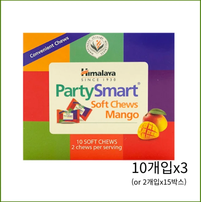 히말라야 파티스마트(망고맛), 30.5g, 3박스 - 쿠팡