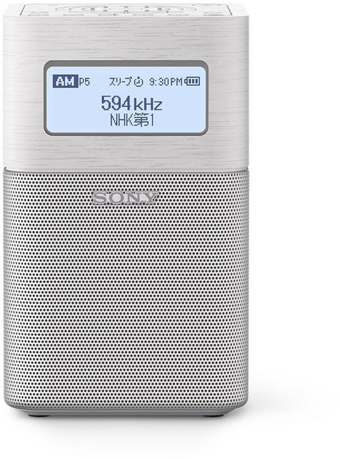 소니 홈 라디오 SRF-V1BT : FMAM와이드 FMBluetooth 대응 화이트 SRF-V1BT W