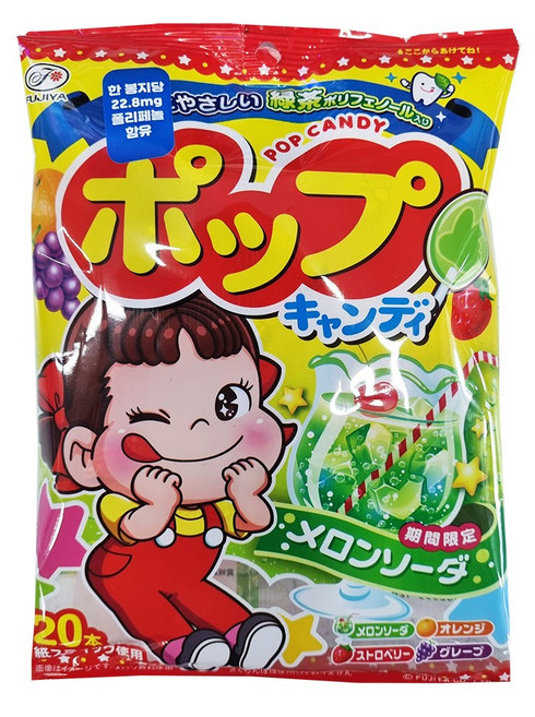 후지야 팝캔디, 114g, 1개