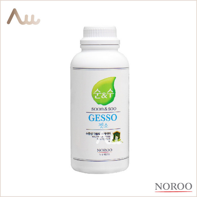 NOROO 순앤수 젯소 1L 친환경 다용도 수성 프라이머, 순&수 젯소 1L, 1개