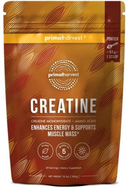 Primal Harvest Creatine Powder Supplement for Men and Women's Fitness Workouts and Muscle Growth, 1개, 389g - 쿠팡