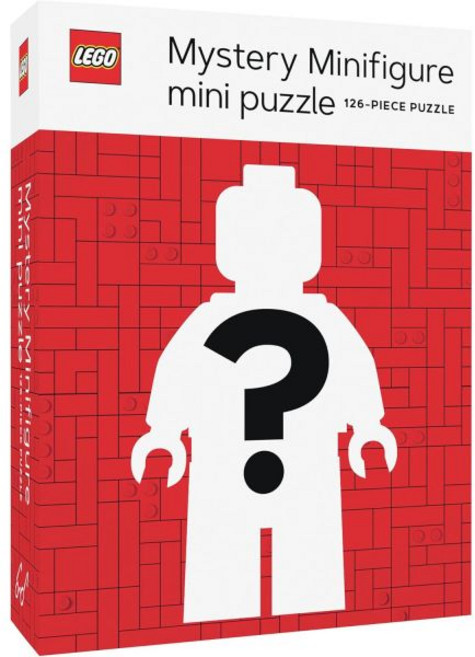 레고 미니피규어 미스터리 퍼즐 (랜덤 미니피규어) 126피스 직소 퍼즐, Mystery Minifigure Mini Puzzle