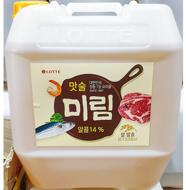 롯데칠성 미림 18L, 1개
