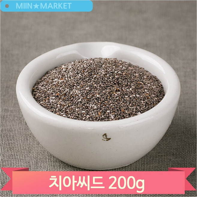 마법의씨앗 치아씨드 200g 영양많은 우유 요플레 첨가, 1개