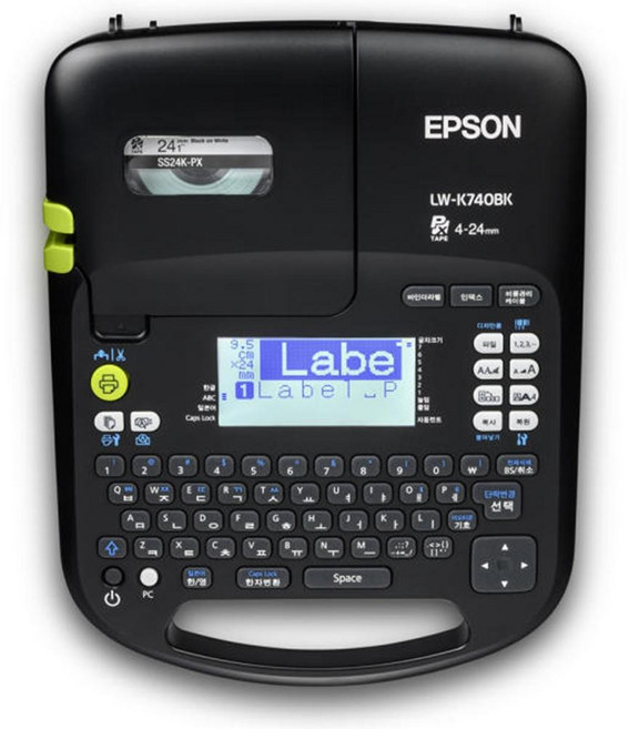 [엡손] 라벨프린터 LW-K740 BK 4-24mm