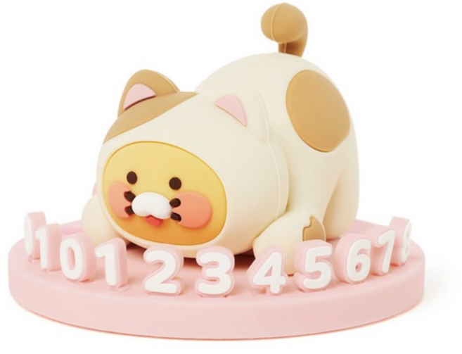 차량용 주차번호판, 1개, 냥냥이