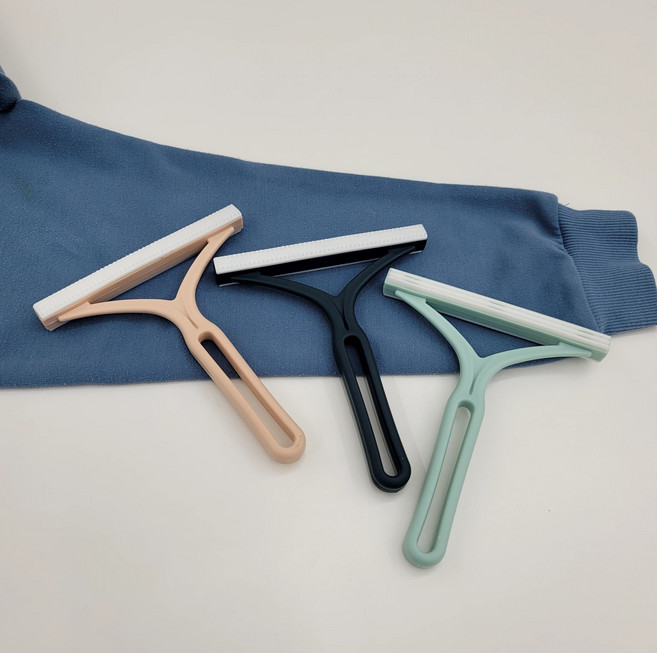 콘티A 만능 보풀제거기 양면 수동 안전 가정용 업소용 휴대, 그린, 그린