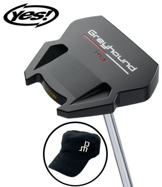 예스골프 그레이하운드6 크루즈 제로토크 퍼터 (예스코리아 정품), 34