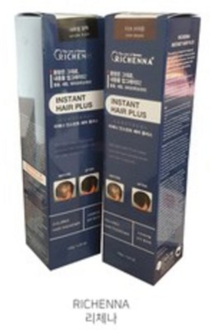 리체나 인스턴트 헤어 플러스(흑채) 내츄럴 블랙, 01-내추럴블랙, 1개