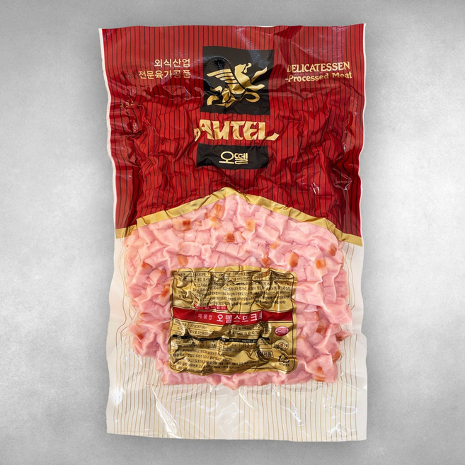 [퀴클리몰] 오뗄 스모크햄 다이스 1kg 냉장, 1개