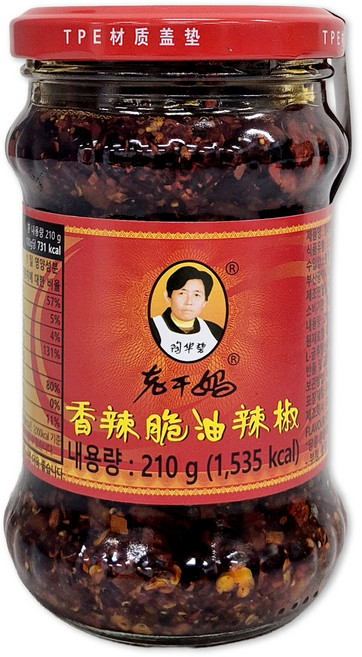 라오간마 라조장 향라취유 라지아오 고추, 210g, 1개